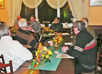 OTL Lühring stellte die geplanten Vorhaben des Bataillon für Jahr 20210 vor!